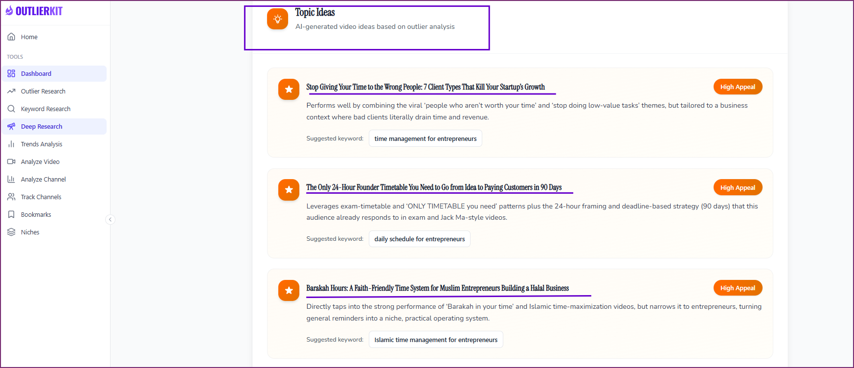 AI-generated content topic ideas